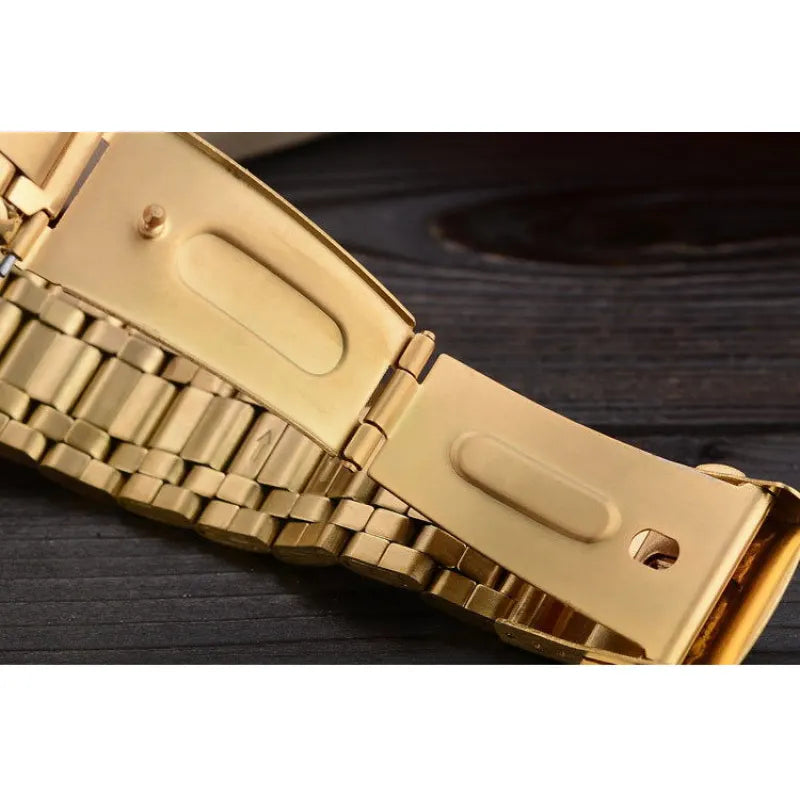 Stainless Steel Mesh Belt Fashion Watch Men