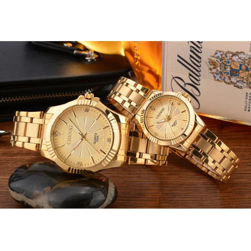 Stainless Steel Mesh Belt Fashion Watch Men