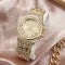 Watch Men's Diamond Large Dial Quartz Watch